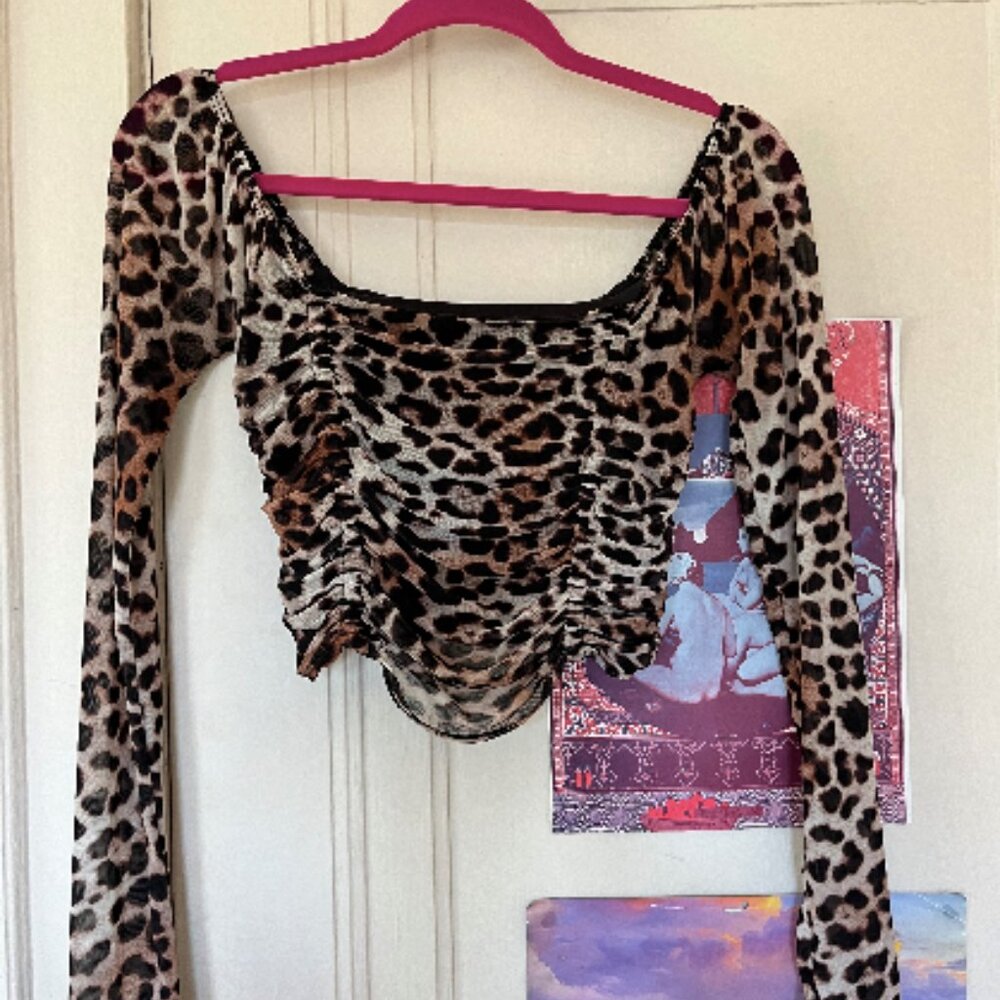 Cheetah Print Top